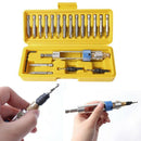 20 PCS Quality High Speed Steel Wood Countersink Batch Tool Kit Drill Bits