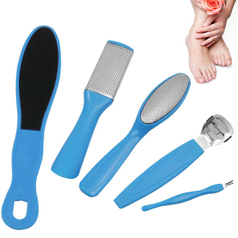 8Pcs/set Pedicure Rasp for Foot File Callus Remover Nail Care Blue Newest Useful