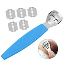 8Pcs/set Pedicure Rasp for Foot File Callus Remover Nail Care Blue Newest Useful