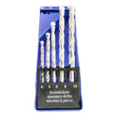 5Pcs Drill-Bit Carpenter Titanium-Coated Woodworking Electric-Drill Plastic Box