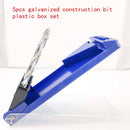 5Pcs Carbon Steel Electric Drill Bit for Masonry Concrete Brick 4/5/6/8/10mm New