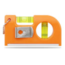 1 pc Mini Spirit Level Magnetic Base Aluminum Alloy Balance Level Measuring Tool
