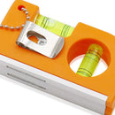 1 pc Mini Spirit Level Magnetic Base Aluminum Alloy Balance Level Measuring Tool