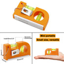 1 pc Mini Spirit Level Magnetic Base Aluminum Alloy Balance Level Measuring Tool