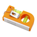 1 pc Mini Spirit Level Magnetic Base Aluminum Alloy Balance Level Measuring Tool