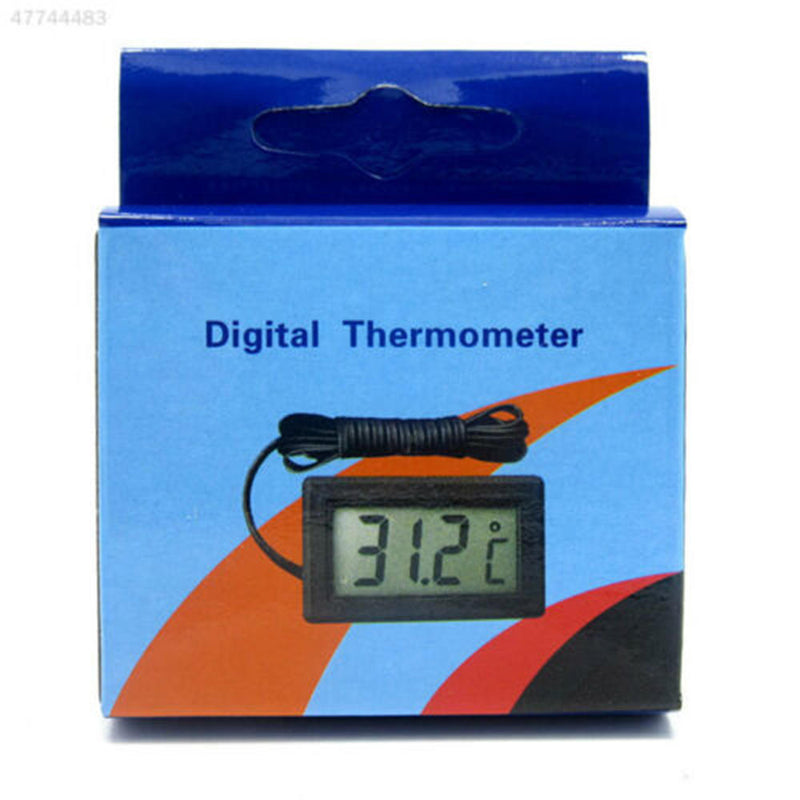 1 x Digital LCD Aquarium Fish Tank Temperature Thermometer with Waterproof Probe