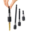 3pcs/set 1/4" 60/100/150mm Hex Quick Magnetic Screwdriver Extension Bit Holder