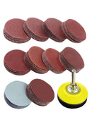 Sanding Disc Set 2inch 50mm+ Loop Sanding Pad with Shank For Polishing Cleaning