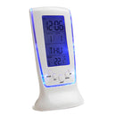 1 pcs Digital Display Thermometer humidity clock LED Alarm Calendar Weather