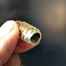 138x Color Zinc-plated Wood Furniture Hex Socket Drive Threaded Insert Nut Kit