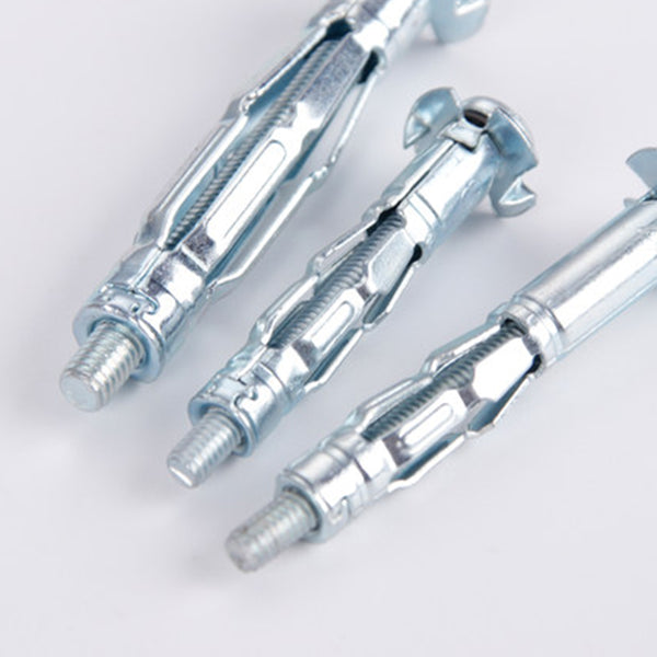 42x Heavy Duty Hollow Wall Anchors Metal/Cavity/Plasterboard Plug/Fixing Screws