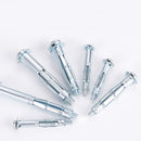 42x Hollow Drive Wall Anchor Screws Assortment for Plasterboard Cavity Fixing