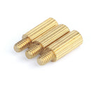 270pcs M2 Female Male Thread Brass Round Standoff Spacer Screw PCB Pillar