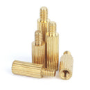 270pcs M2 Female Male Thread Brass Round Standoff Spacer Screw PCB Pillar