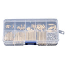 270Pc Threaded Brass Male Female Standoff Spacer Board Hex Screws Nut Assortment