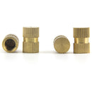 106 * Female Thread Brass Knurled Insert Embedment Nut Assorted M2 M3 M5 Nice