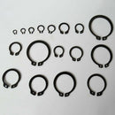 300x Metal C-Clips Snap Ring Circlip For Car SUV Industrial Equipment Machinery