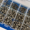 480x Hex Socket Head Cap Screw Nut Assortment M2 M3 M4 for Home Office Appliance