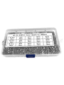 480x Hex Socket Head Cap Screw Nut Assortment M2 M3 M4 for Home Office Appliance