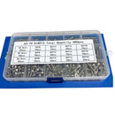 480x Hex Socket Head Cap Screw Nut Assortment M2 M3 M4 for Home Office Appliance