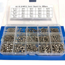 480x Hex Socket Head Cap Screw Nut Assortment M2 M3 M4 for Home Office Appliance
