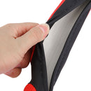 Sandwich Steering Wheel Cover (Colour: Grey and white glue, Adaptation Steering wheel diameter: 38cm)