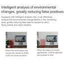 SECTEC IL-HIP291G-2M-AI Black Camera Indoor Home Wireless Wifi Intelligent Automatic Tracking HD Network Surveillance Camera