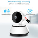 YH001 720P HD 1.0 MP Wireless IP Camera, Support Infrared Night Vision / Motion Detection / APP Control, EU Plug