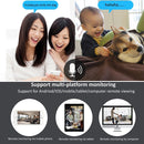YH001 720P HD 1.0 MP Wireless IP Camera, Support Infrared Night Vision / Motion Detection / APP Control, US Plug