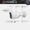 COTIER 636A CE & RoHS Certificated Waterproof 3.6mm 3MP Lens AHD Camera with 24 IR LED, Support Night Vision & White Balance