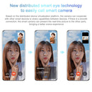 Original Huawei 1080P AI Intelligent Monitoring Camera, Support HUAWEI HiLink / Humanoid Detection / Crying Detection / Motion Detection, CN Plug(White)