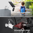 T20 1080P Full HD Solar Powered WiFi Camera, Support Motion Detection, Night Vision, Two Way Audio, TF Card
