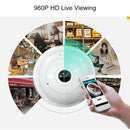 DP1 2.0 Million Pixels 360 Degrees Viewing Angle Light Bulb WiFi Camera, Support One Key Reset & TF Card & Night Vision, AU Plug