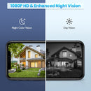 T16 1080P Full HD 4G (EU Version) Network Monitoring Solar Powered Camera, Support PIR + Radar Alarm, Night Vision, Two Way Audio, TF Card