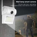 DP14 2.0 Million Pixels 1080P HD Wall Lamp Smart Camera, Support Full-color Night Vision / Motion Detection / Voice Intercom / TF Card, EU Plug
