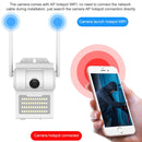 DP14 2.0 Million Pixels 1080P HD Wall Lamp Smart Camera, Support Full-color Night Vision / Motion Detection / Voice Intercom / TF Card, UK Plug