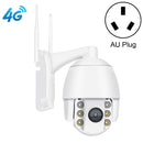 QX2 4G (EU Version) 1080P HD 360 Degrees Panoramic Day and Night Full-color Waterproof Smart Camera, Support Motion Detection / Two-way Voice / TF Card, AU Plug