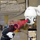 QX3 1080P HD Full-color Night Vision Waterproof WiFi Smart Camera, Support Motion Detection / TF Card, US Plug