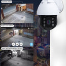 QX9 1080P Waterproof WiFi Smart Camera, Support Motion Detection / TF Card / Two-way Voice, EU Plug