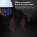 QX9 1080P Waterproof WiFi Smart Camera, Support Motion Detection / TF Card / Two-way Voice, EU Plug