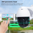 QX9 1080P Waterproof WiFi Smart Camera, Support Motion Detection / TF Card / Two-way Voice, EU Plug