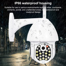 QX17 2 Million Pixels WiFi High-definition Surveillance Camera Outdoor Dome Camera, Support Night Vision & Two-way Voice & Motion Detection(EU Plug)