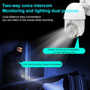 QX38 1080P WiFi High-definition Surveillance Camera Outdoor Dome Camera, Support Night Vision & Two-way Voice & Motion Detection(US Plug)