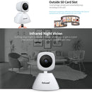 Sricam SP026 1080P AI Smart WiFi Camera, Support Two Way Audio / Motion Tracking / Humanoid Detection / Night Vision / TF Card