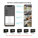 Sricam SP026 1080P AI Smart WiFi Camera, Support Two Way Audio / Motion Tracking / Humanoid Detection / Night Vision / TF Card