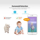 Sricam SP027 1080P AI Smart WiFi Camera, Support Two Way Audio / Motion Tracking / Humanoid Detection / Night Vision / TF Card