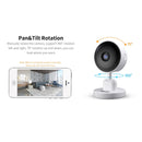 Sricam SP027 1080P AI Smart WiFi Camera, Support Two Way Audio / Motion Tracking / Humanoid Detection / Night Vision / TF Card