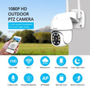 Sricam SP028 1080P HD Outdoor PTZ Camera, Support Two Way Audio / Motion Detection / Humanoid Detection / Color Night Vision / TF Card, AU Plug