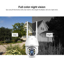 Sricam SP028 1080P HD Outdoor PTZ Camera, Support Two Way Audio / Motion Detection / Humanoid Detection / Color Night Vision / TF Card, EU Plug