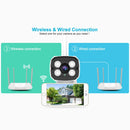 SriHome SH024 3.0 Million Pixels 1296P HD Outdoor IP Camera, Support Motion Detection / Humanoid Detection / Night Vision / TF Card, AU Plug